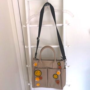 Zara Happy Collection Structured Satchel Tote Bag